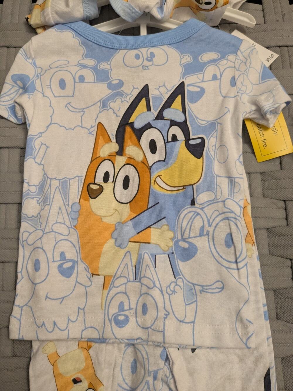 Bluey Pajama Sets 18 Months NWT